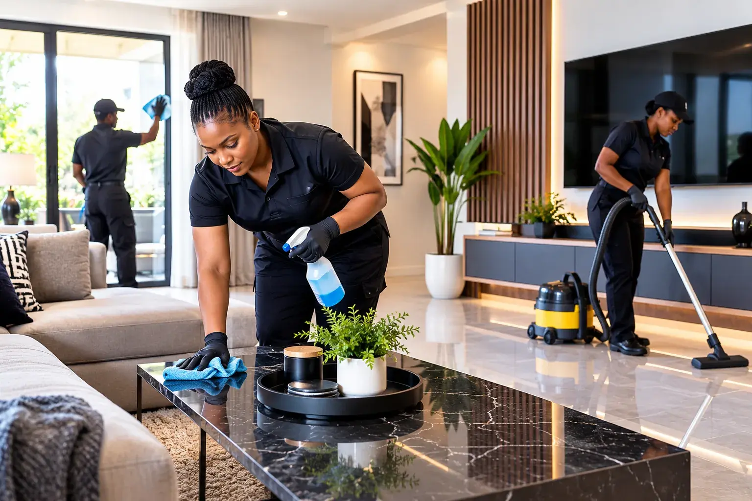 Commercial Facility Deep Clean & Sanitization